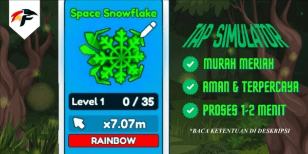 Space Snowflake - Tap Simulator