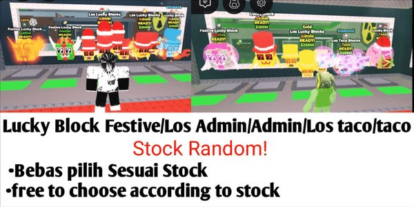 Gambar Product Admin Lucky Block