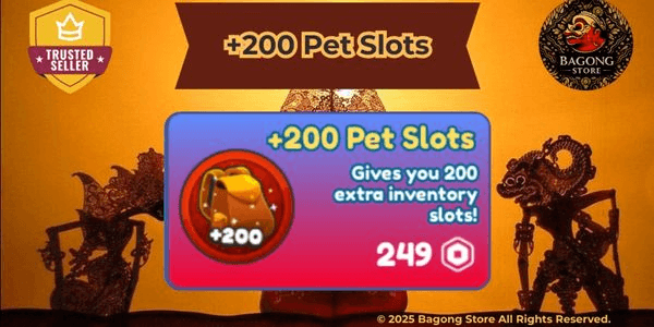 Gambar Product +200 Pet Slots