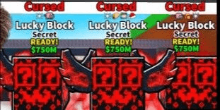 Gambar Product Cursed Secret Lucky Block