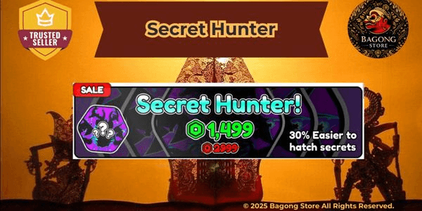 Gambar Product Secret Hunter