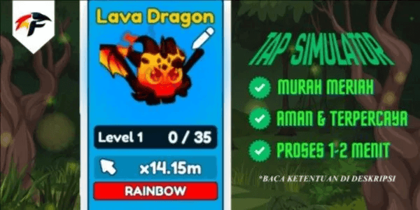 Lava Dragon - Tap Simulator