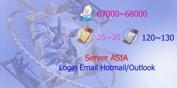 Gambar Product Akun Reroll HSR Honkai Star Rail [ASIA]