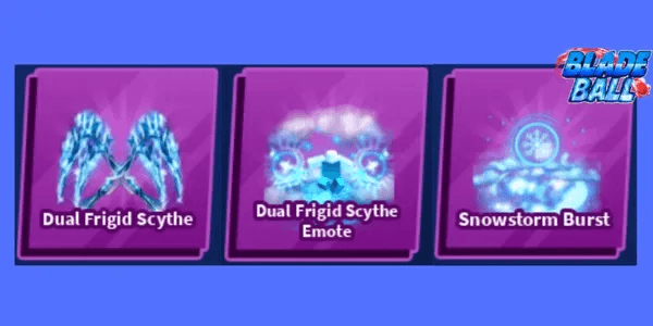 Dual Frigid Scythes set