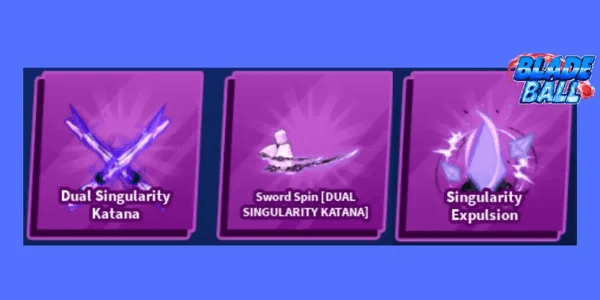 Dual Singularity Katana set