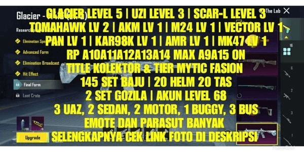 Gambar Product GLACIER LEVEL 5 RP MAX DISKON