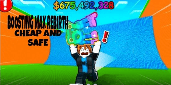 Gambar Product Joki Max Rebirth Safe,fast,cheap |Escape Tsunami For Brainrots