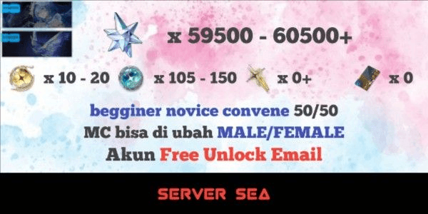 Gambar Product GACHA Starter READY Reroll Account [SEA] - 2