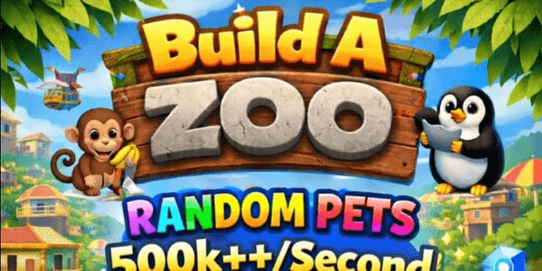 Code Roblox Build A Zoo - 1 Animal Aléatoire 450K-500K - Livraison Rapide