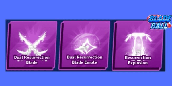 Gambar Product Dual Resurrection Blade Set (Sword, Emote, Explosion) - Blade Ball