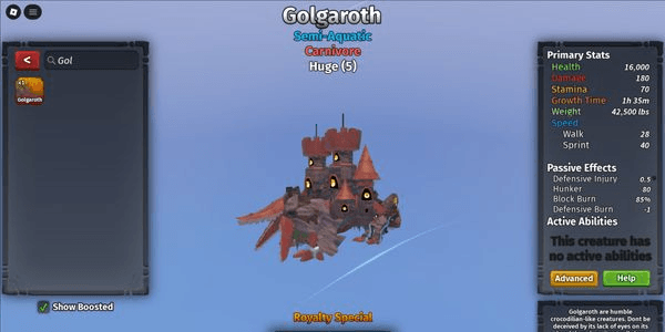 Gambar Product Golgaroth