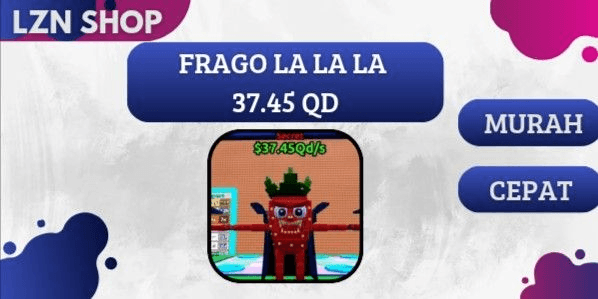 Gambar Product Escape Tsunami For Brainrot - Frago La La La 37Qd/s