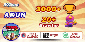 Account 20+ Brawler | 3K+ Trophies | IOS&Android | Full Access - Brawl Stars