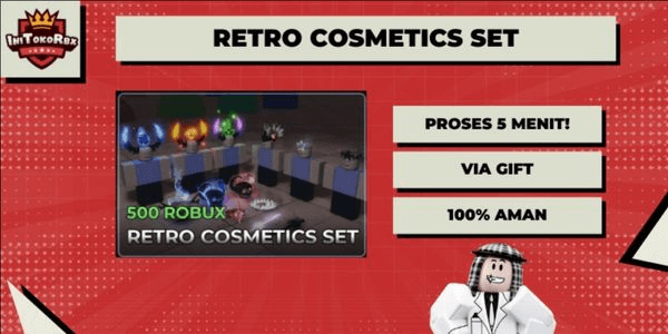Gambar Product Retro Cosmetics Set