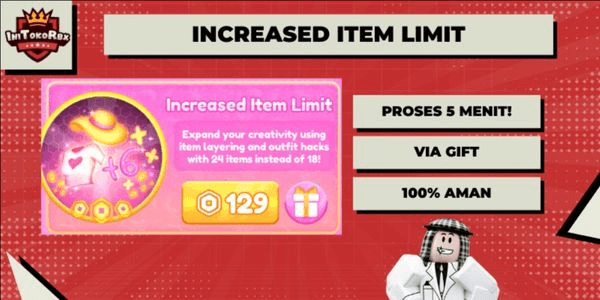 Gambar Product Increased Item Limit