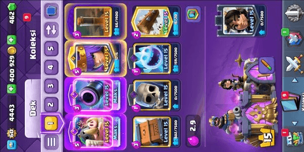 Gambar Product GOOD ACCOUNT | LEVEL 60 | TROPHY 10268 | 12 EVO CARDS | LEVEL KT 15 | GEMS 462 | CN 1000 | GReyrat | ARENA 25 | TRUSTED AND SECURE | FAST DELIVER