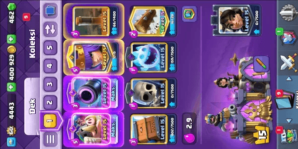 GOOD ACCOUNT | LEVEL 60 | TROPHY 10268 | 12 EVO CARDS | LEVEL KT 15 | GEMS 462 | CN 1000 | GReyrat | ARENA 25 | TRUSTED AND SECURE | FAST DELIVER