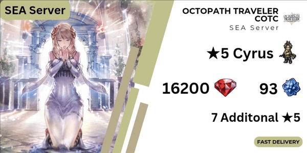 Gambar Product Akun Gacha Octopath Traveler CotC Limited Edition