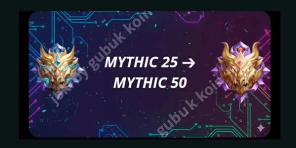 Gambar Product Paket Rank Mythic 25-Mythic 50