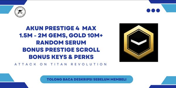 Gambar Product AOTR Prestige 4 Max Account
