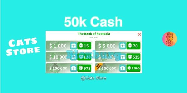 Gambar Product 50k (BloxburgCash) RBL