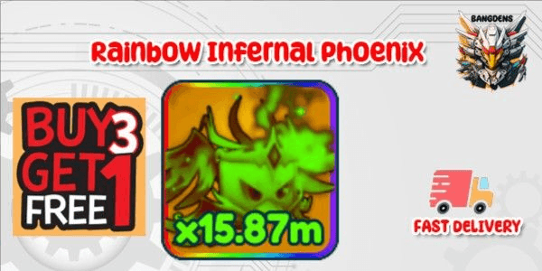 Gambar Product Rainbow Infernal Phoenix - Tap Simulator