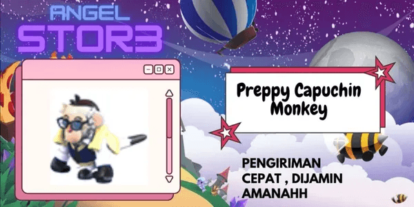 Preppy Capuchin Monkey (Pet)