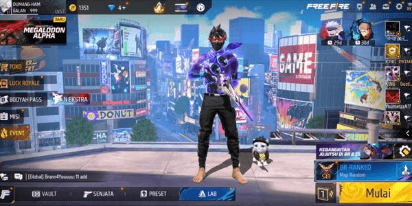 Gambar Product FF SG Sterling EvoGun account safe anti-hack guaranteed 1000% very cheap