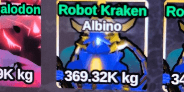 Gambar Product Albino Robot Kraken