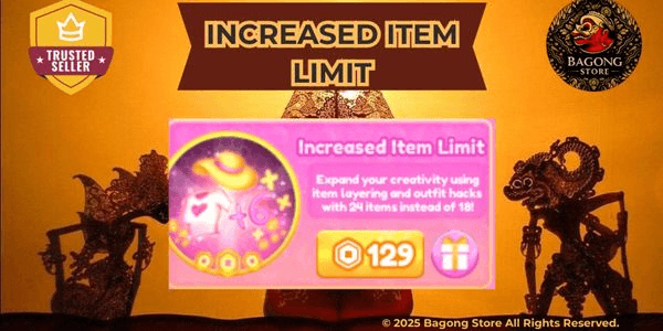 Gambar Product Increased Item Limit