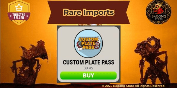 Gambar Product Custom Plate Pass