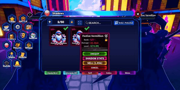 Gambar Product Akun Starter Arise Crossover [2 Festive Vermillion UR+]