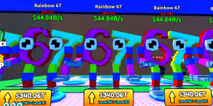 Rainbow 67 (Secret) - Escape Tsunami For Brainrots