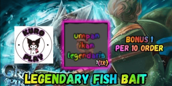 Gambar Product 1x Legendary Fish Baits | Grand Piece Online (BONUS)