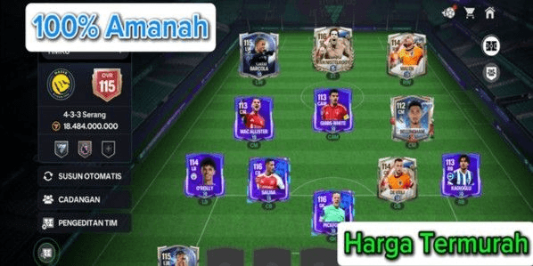 Gambar Product AKUN EA SPORTS FC MOBILE OVR 115 ISI GK TERKUAT