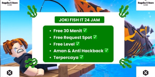 Gambar Product Joki AFK Fish It | 24 Jam