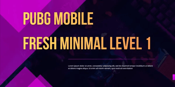 PUBG Mobile Level 1 Smurf Account