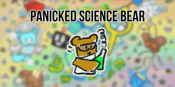 Gambar Product Panicked Science Bear