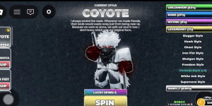Akun Style Coyote | Untitled Boxing Game