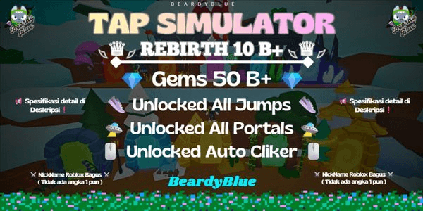 Gambar Product Account Tap Simulator | World 1 | Pengiriman Instan #5