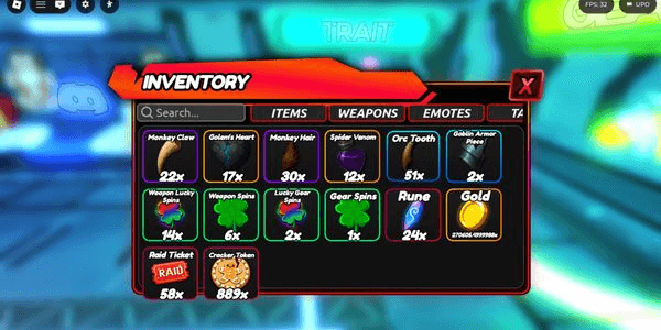 Gambar Product AKUN ANIME FINAL QUEST HOKI YORIICHI ON , SHADOW ON , ALL COSMETIC ON