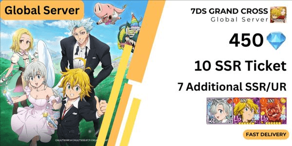 Compte 7DS Grand Cross GLOBAL - Jeu Mobile Android/iOS - Compte Très Bon état
