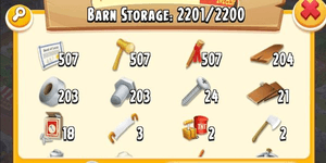 Account LV 45 Barn 2100+ Silo 1000+ (Bonus Barn Tools/Land Tools)