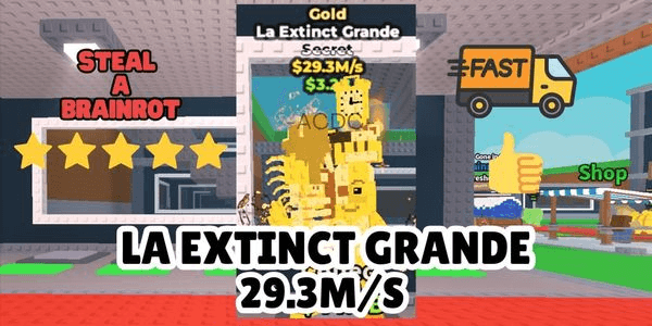 Gambar Product Gold La Extinct Grande
