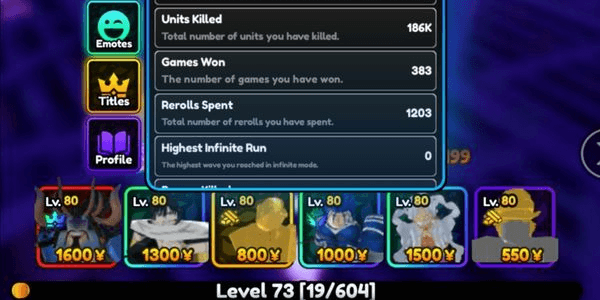 Gambar Product Akun Kaido Crusaders