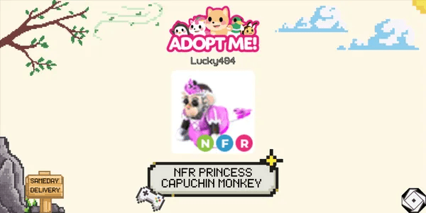 Princess Capuchin Monkey (Pet)