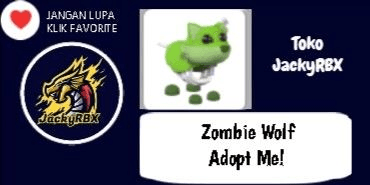Gambar Product Zombie Wolf
