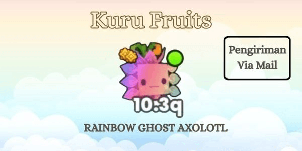 Gambar Product Rainbow Ghost Axolotl