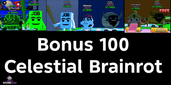 Gambar Product Akun Bonus Brainrots - Escape Tsunami For Brainrots