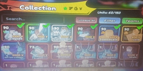 Gambar Product Akun Crusaders All Content